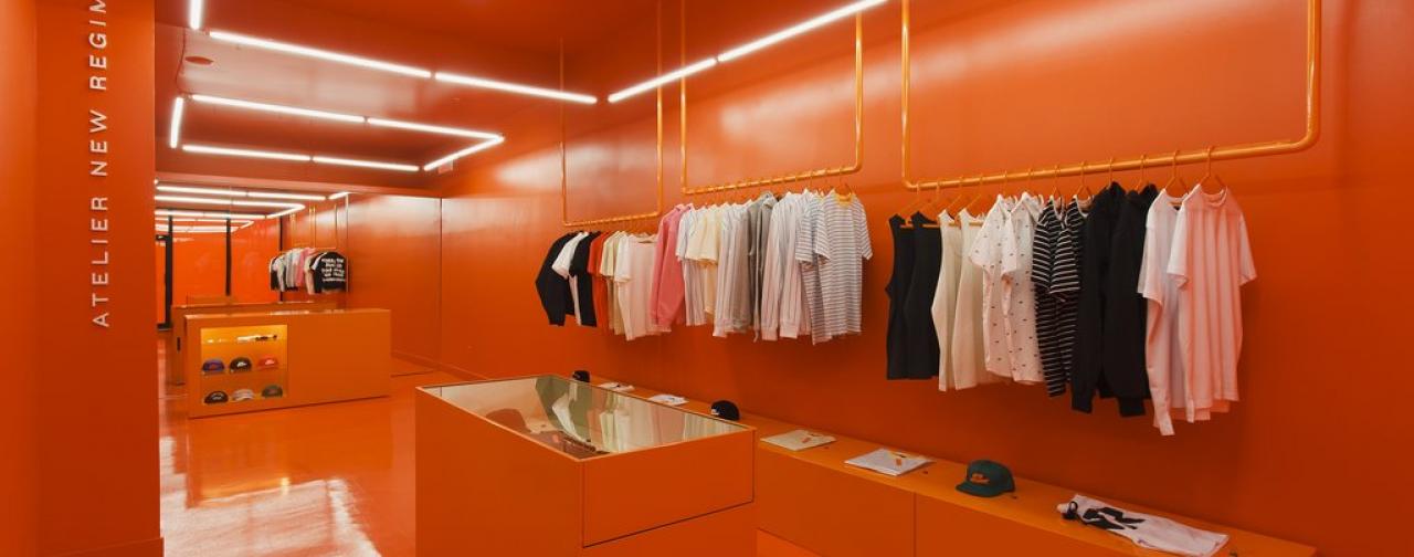oranje interieur